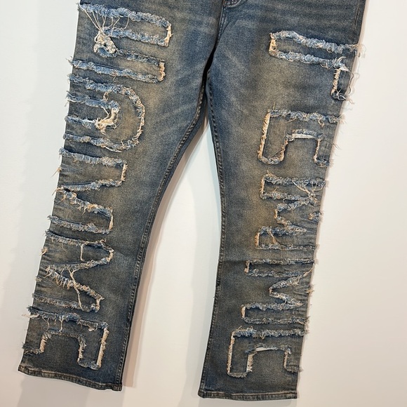 NWT HOMME FEMME: Twilight Denim Sunset men’s size 40 new jeans - Picture 4 of 10